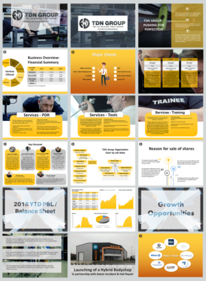 **URGENT - Pitch Deck / Information Memorandum | PowerPoint Design by IndreDesign