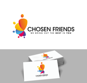 Company Name: CHOSEN FRIENDS Text: WE BRING OUT THE BEST IN YOU | Logo Design by trufya