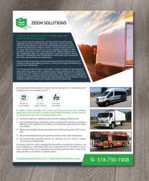 Flyer Design by alex989 for zeem solutions | Design: #20949040