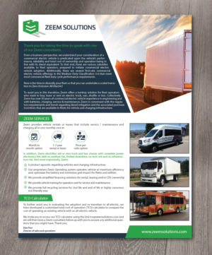 Flyer Design by alex989 for zeem solutions | Design: #20949770