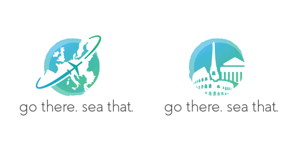 Logo Design by CC Creative Design for go there. sea that. | Design #20939218