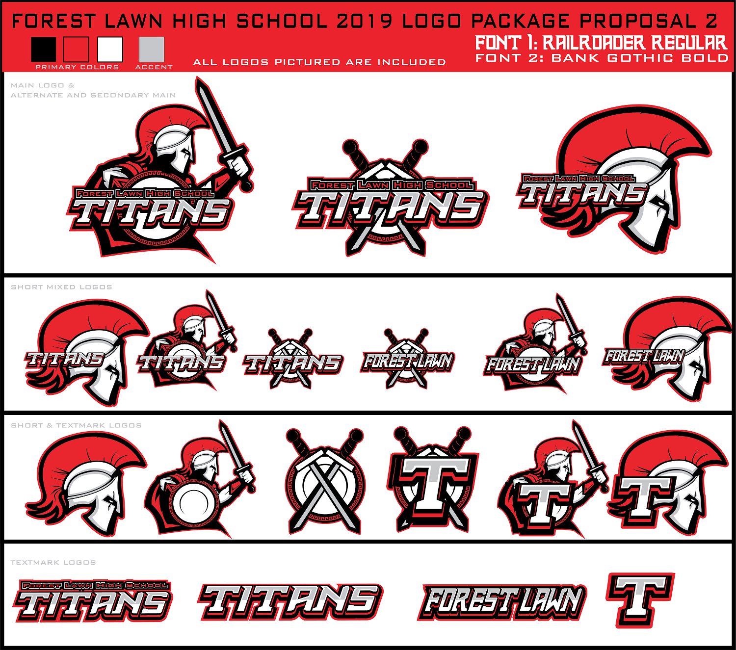 Logo Design by Michael Condello for Calgary Board of Education- Forest Lawn High School | Design #20932220