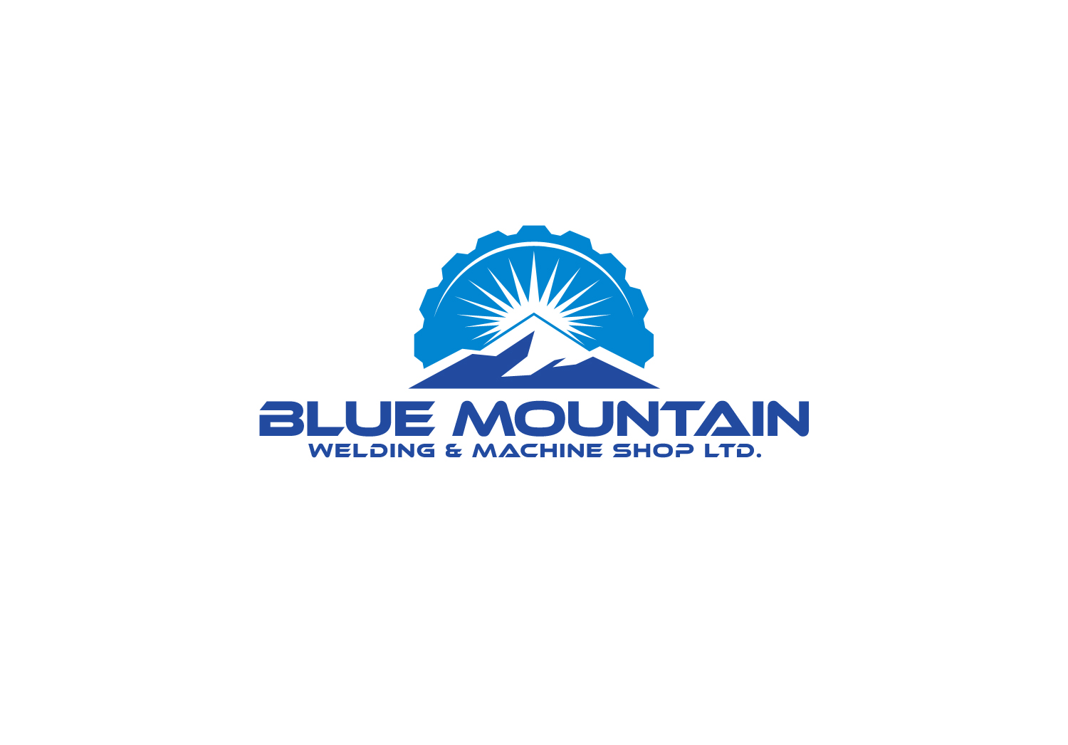 Logo Design by Avartde for Blue Mountain Welding | Design #20913965