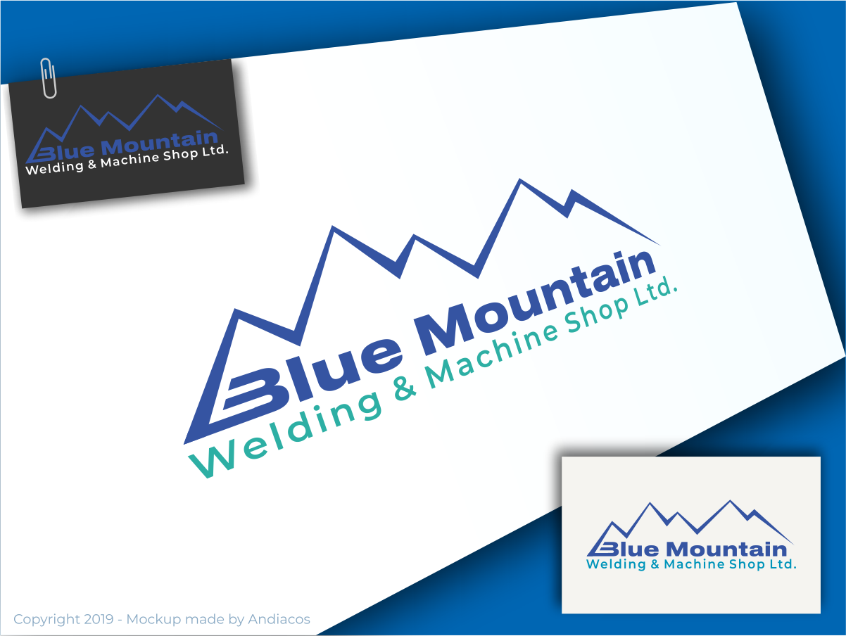 Logo Design by andiacos for Blue Mountain Welding | Design #20951266