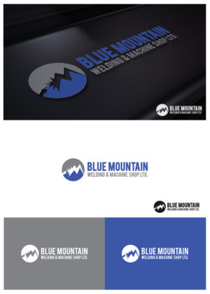 Logo Design by goranvisnjic82 for Blue Mountain Welding | Design #20912325