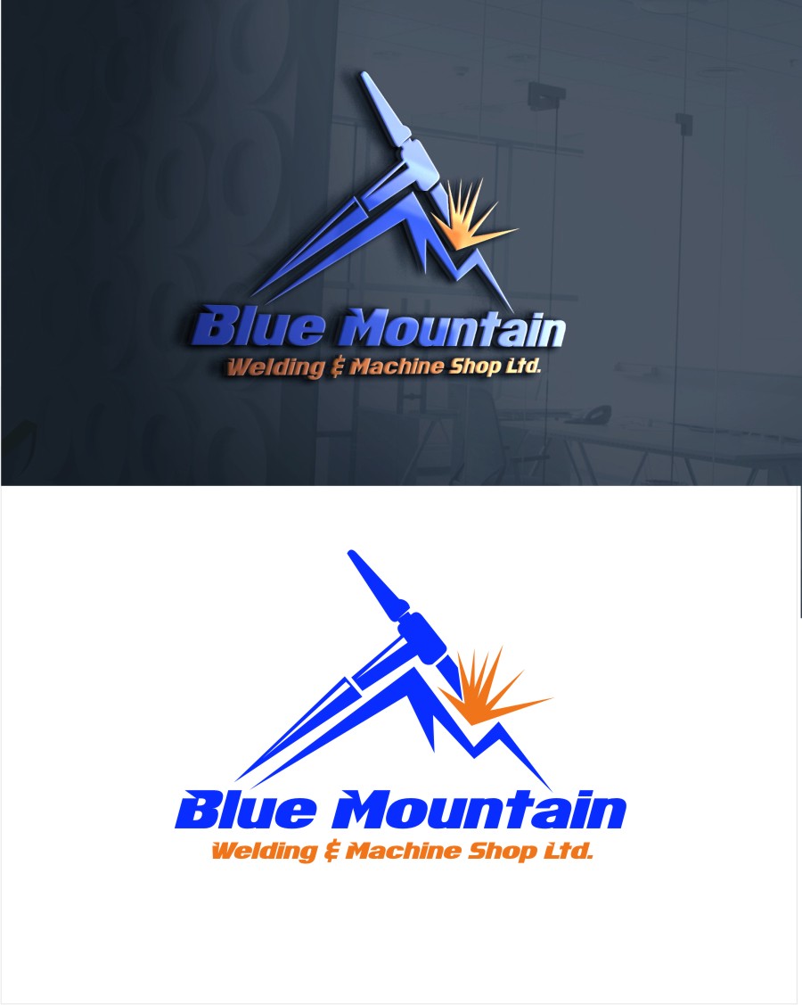 Diseño de Logo por Soul Light para Blue Mountain Welding | Diseño #20919413