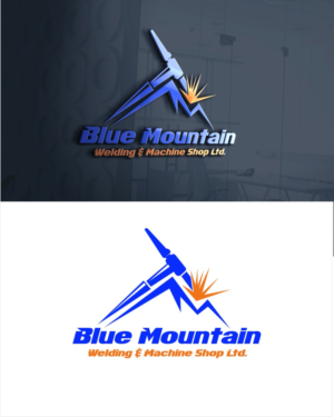 Logo Design by Soul Light for Blue Mountain Welding | Design: #20919413