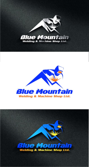 Logo Design by Soul Light for Blue Mountain Welding | Design: #20919414