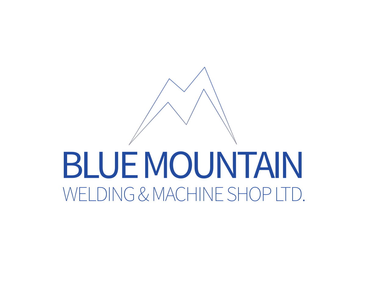 Logo Design by Sharon Brown Design for Blue Mountain Welding | Design #20963882