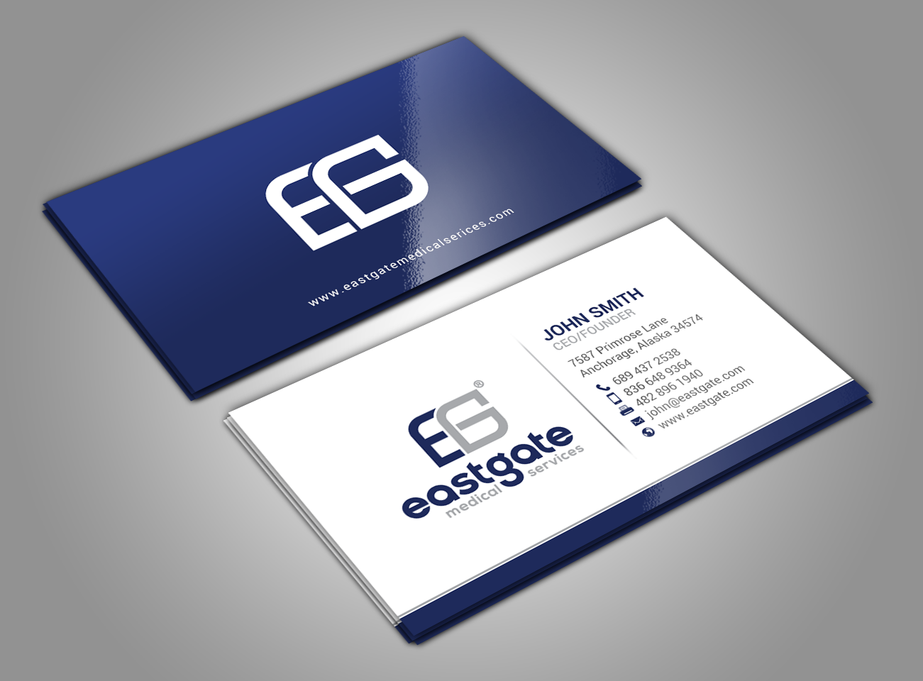 Stationery Design by chandrayaan.creative for EASTGATE MEDICAL SERVICES | Design #20917076