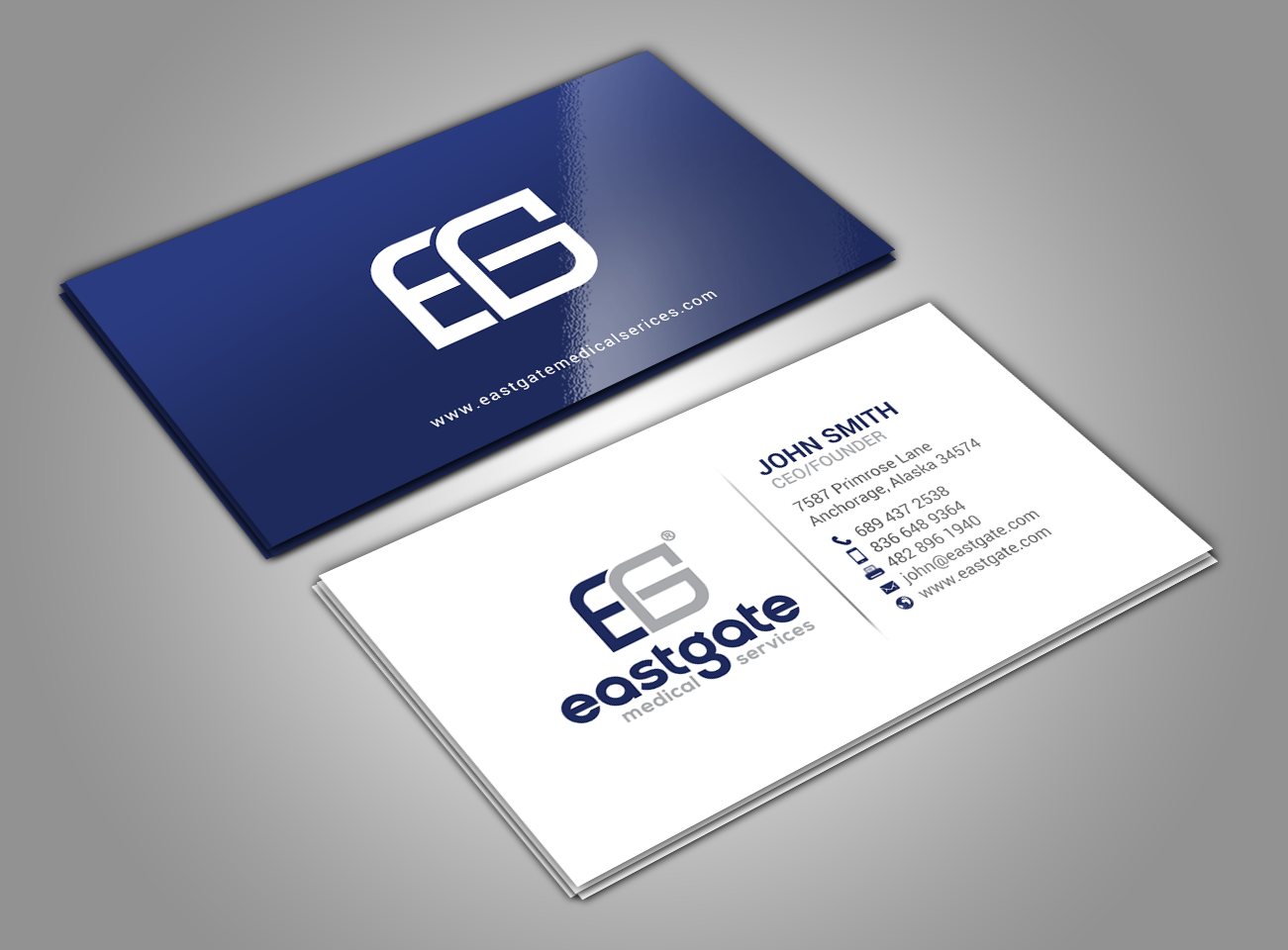 Diseño de Papelería por chandrayaan.creative para EASTGATE MEDICAL SERVICES | Diseño #20917077