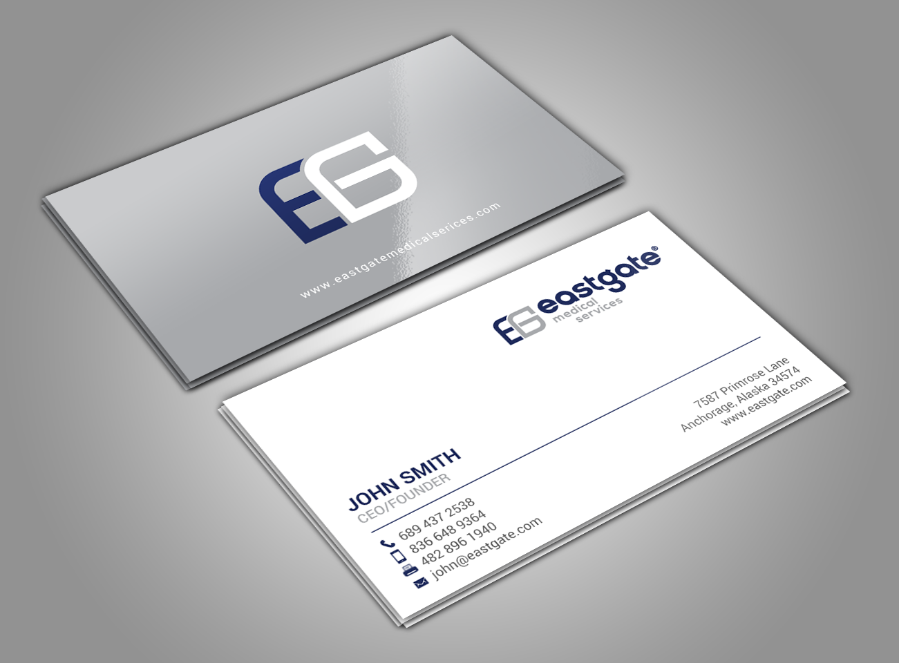 Stationery Design by chandrayaan.creative for EASTGATE MEDICAL SERVICES | Design #20917078