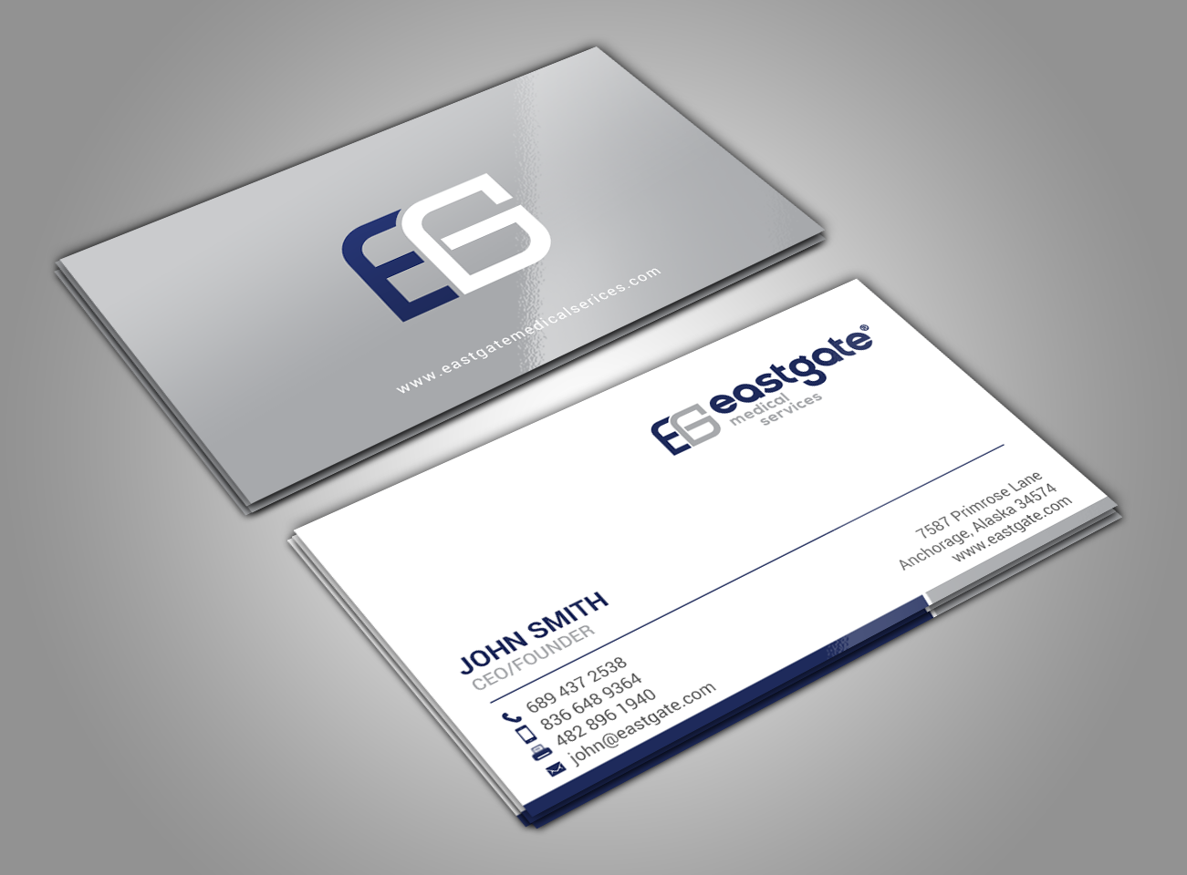 Diseño de Papelería por chandrayaan.creative para EASTGATE MEDICAL SERVICES | Diseño #20917079