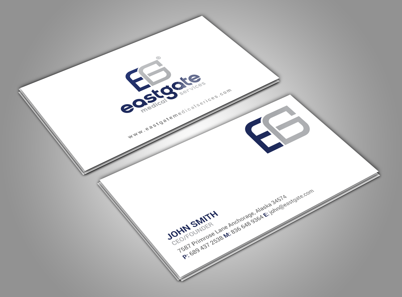 Stationery Design by chandrayaan.creative for EASTGATE MEDICAL SERVICES | Design #20917080