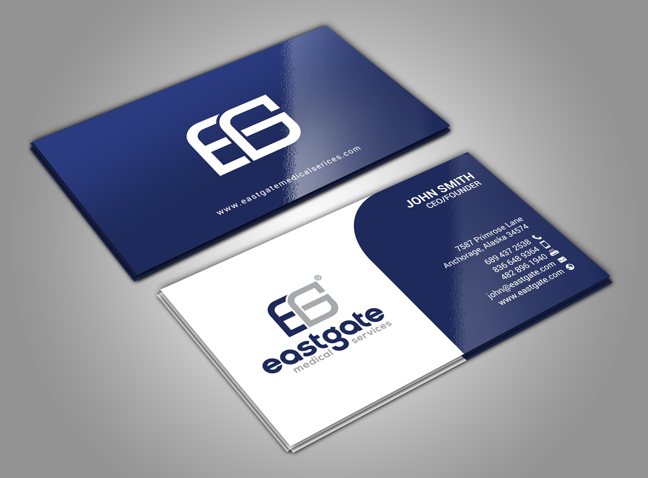 Stationery Design by chandrayaan.creative for EASTGATE MEDICAL SERVICES | Design #20917081