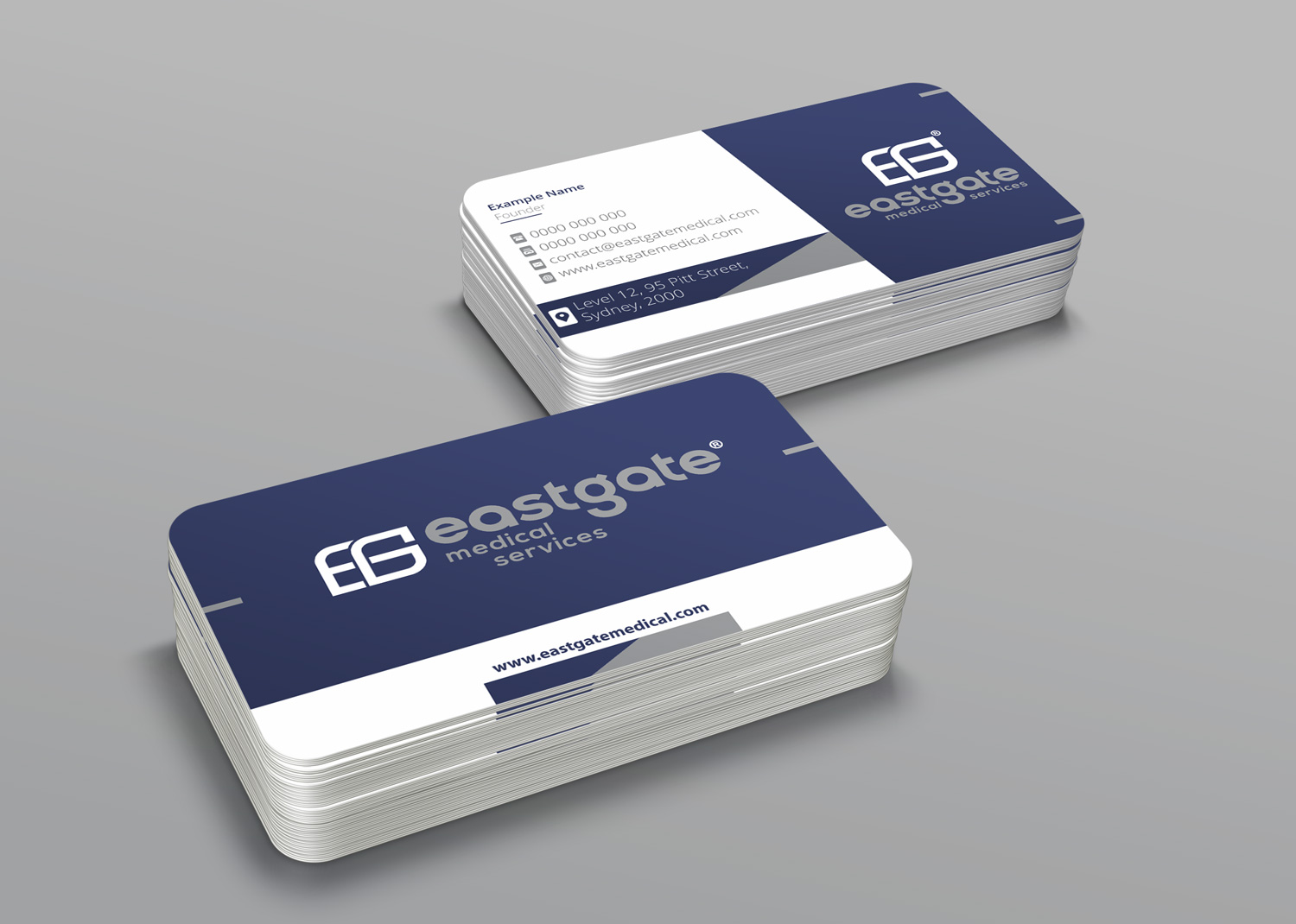 Stationery Design by Petter Goms for EASTGATE MEDICAL SERVICES | Design #20914603