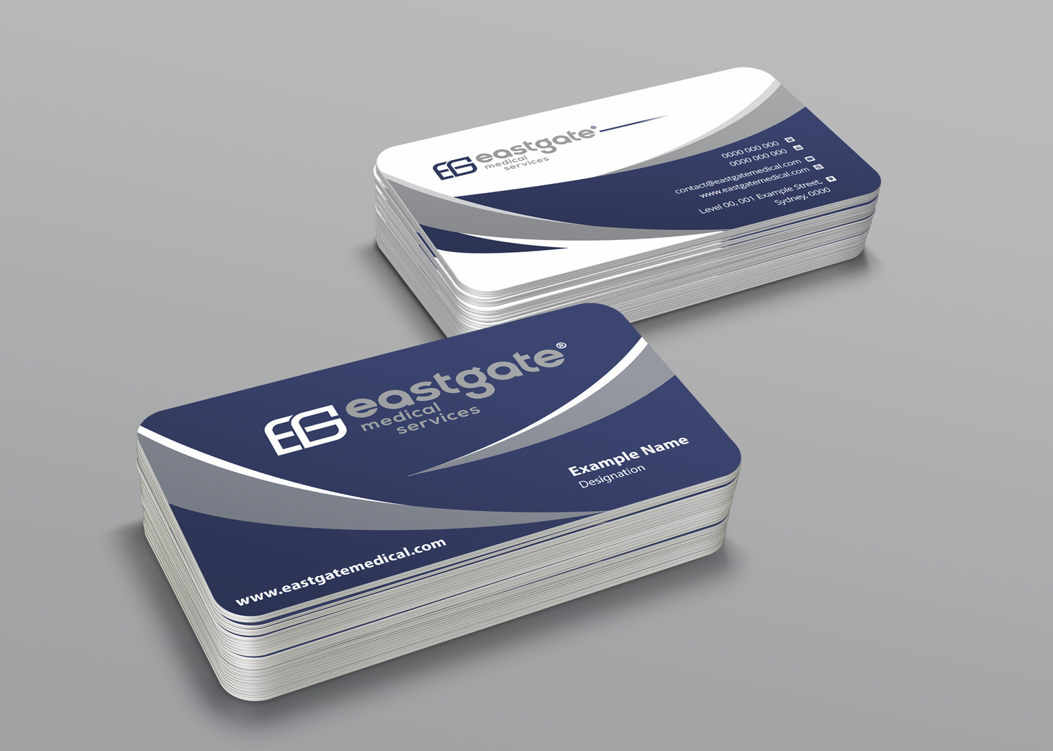 Stationery Design by Petter Goms for EASTGATE MEDICAL SERVICES | Design #20914640