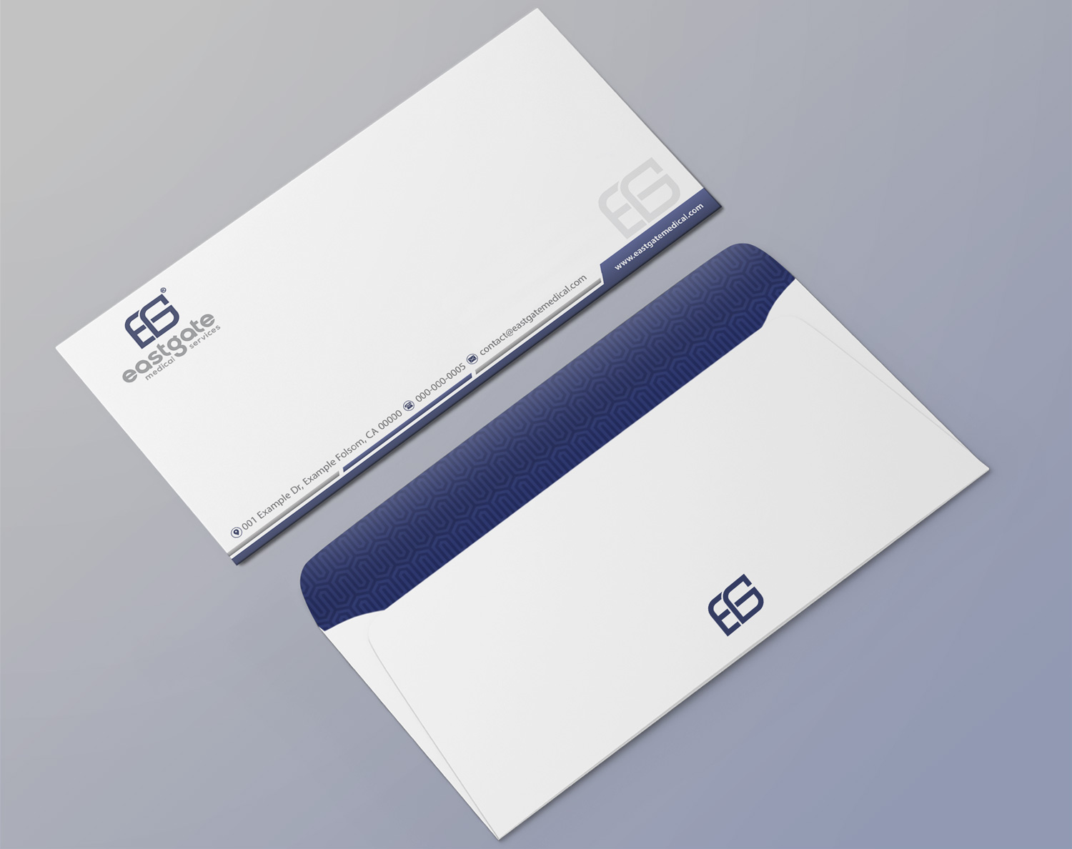 Stationery Design by Petter Goms for EASTGATE MEDICAL SERVICES | Design #20914939