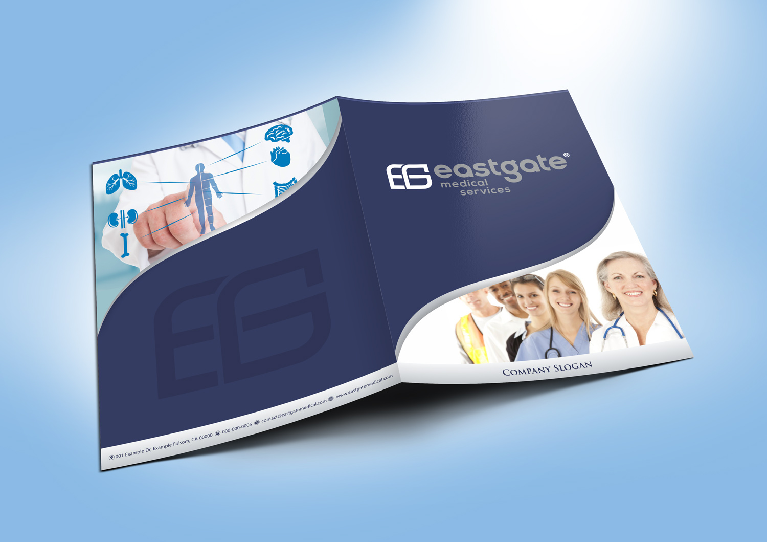 Diseño de Papelería por Petter Goms para EASTGATE MEDICAL SERVICES | Diseño #20920200