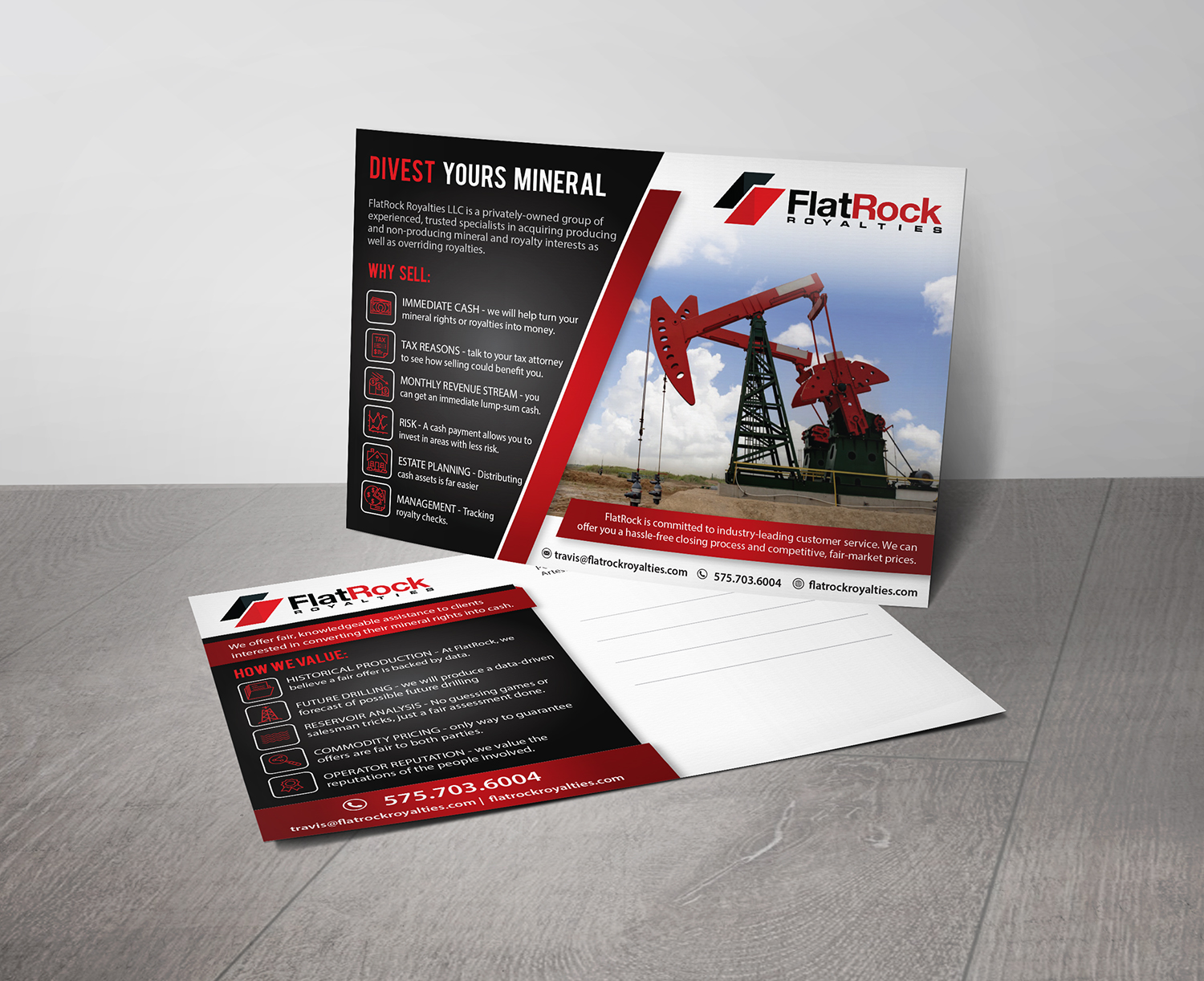 Diseño de Postal por alex989 para FlatRock Royalties  | Diseño #20916482