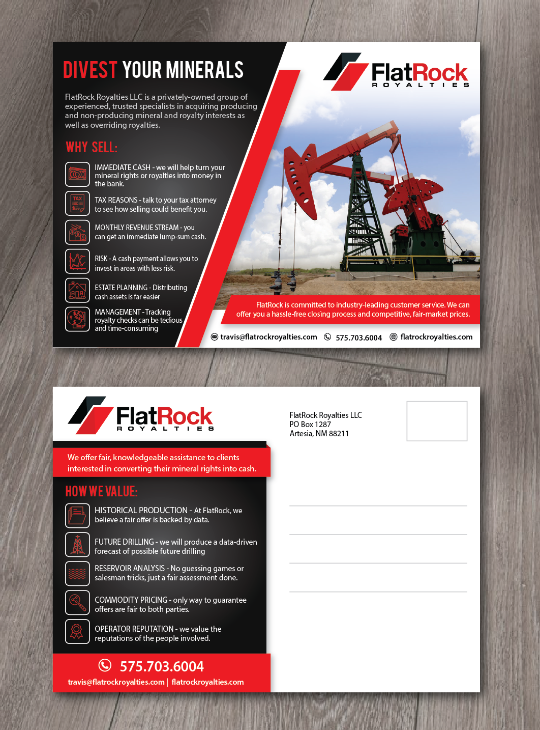 Diseño de Postal por alex989 para FlatRock Royalties  | Diseño #20979832