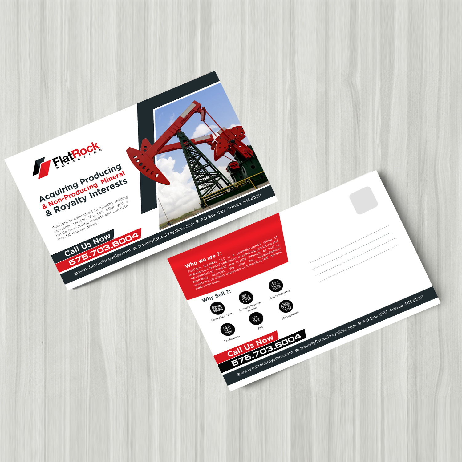 Postcard Design by debdesign for FlatRock Royalties  | Design #20916389