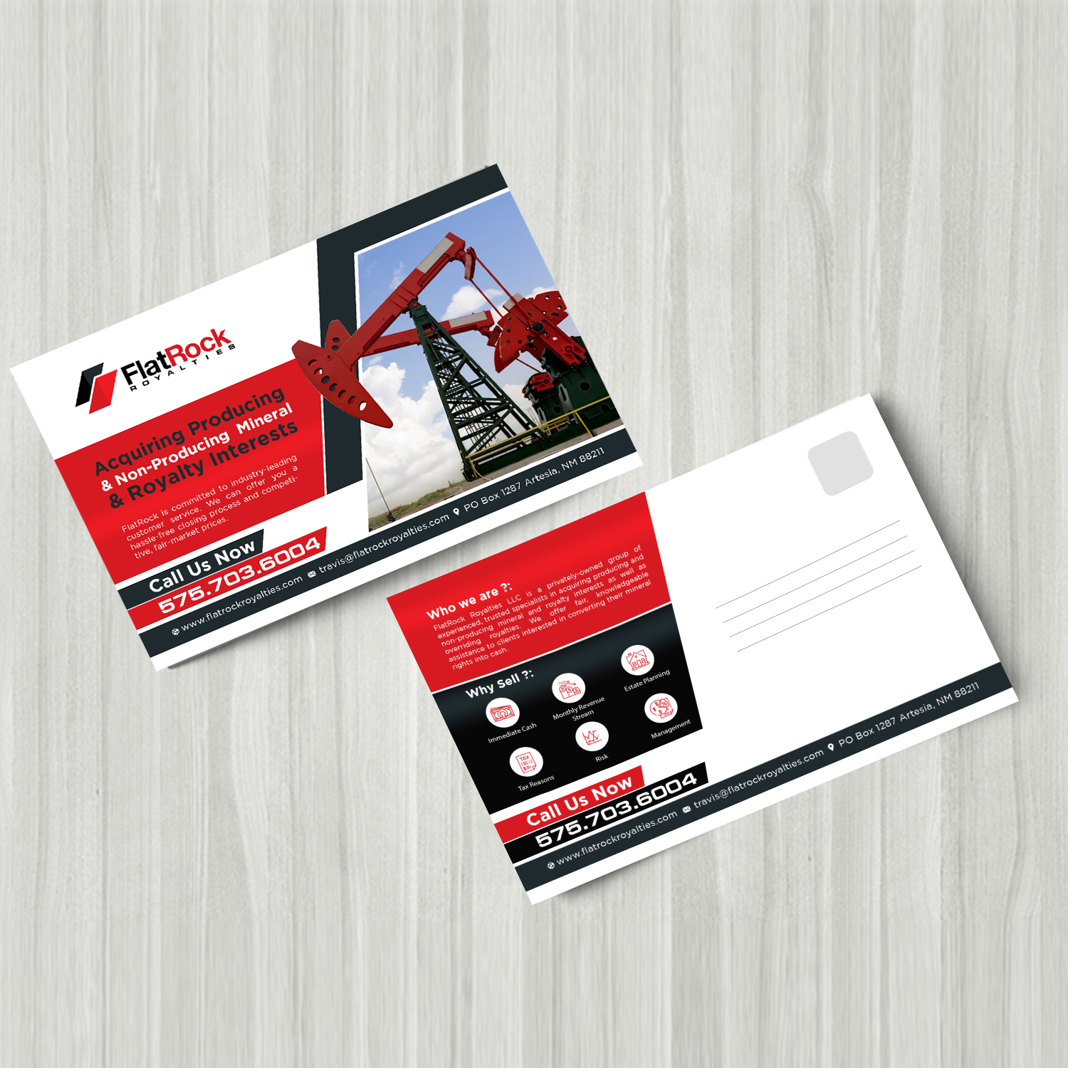 Postcard Design by debdesign for FlatRock Royalties  | Design #20916390