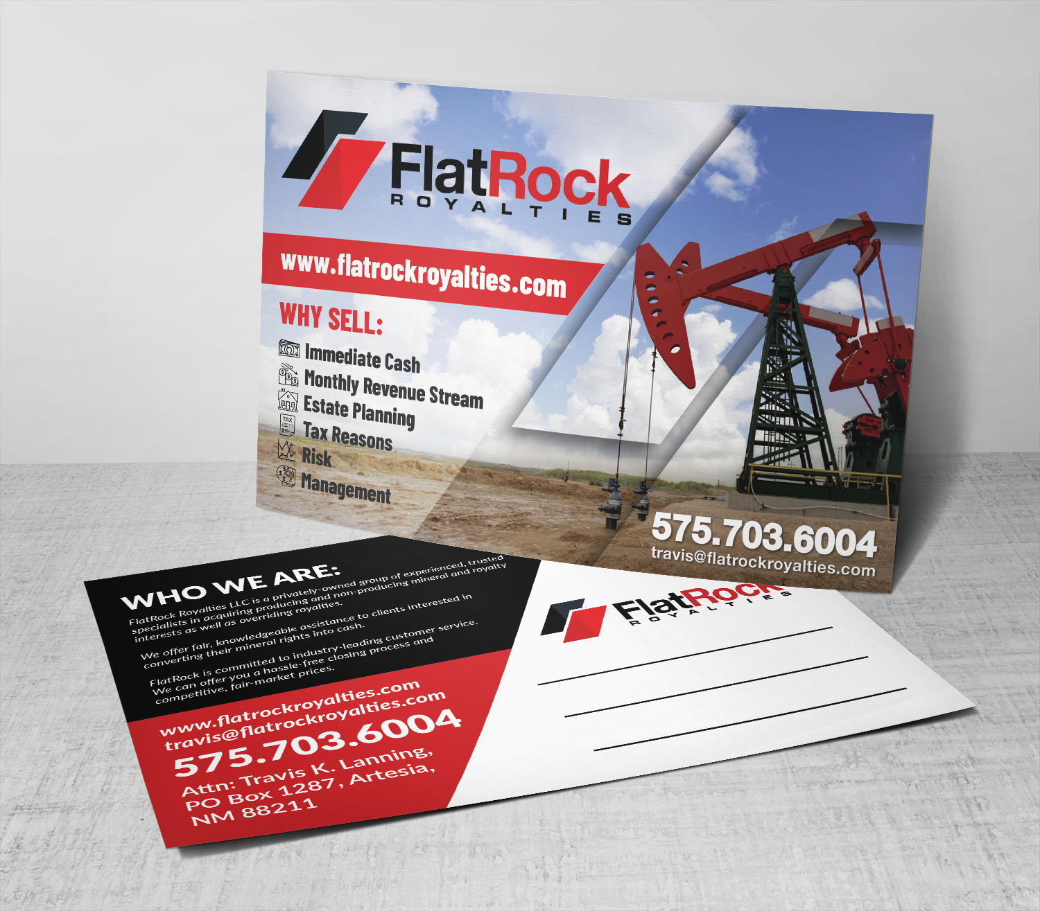 Postkarten-Design von Deziners Zone für FlatRock Royalties  | Design #20917899