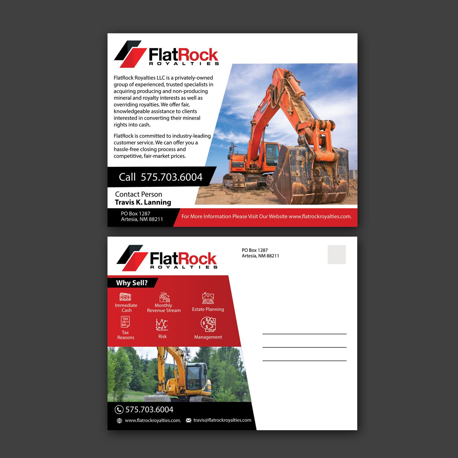Postcard Design by Schöpfer for FlatRock Royalties  | Design #20919232