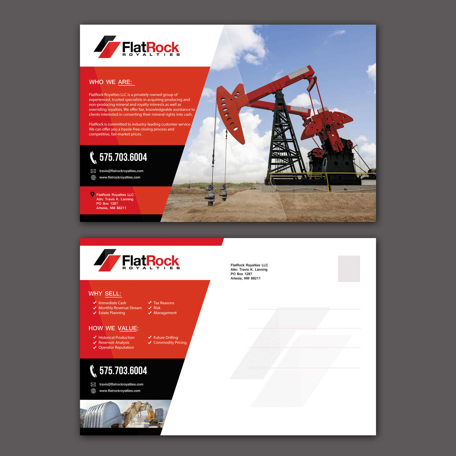 Postcard Design by Schöpfer for FlatRock Royalties  | Design #20933845