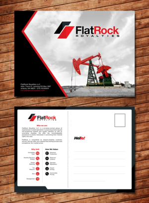 Postkarten-Design von Gohsantosa für FlatRock Royalties  | Design: #20965551