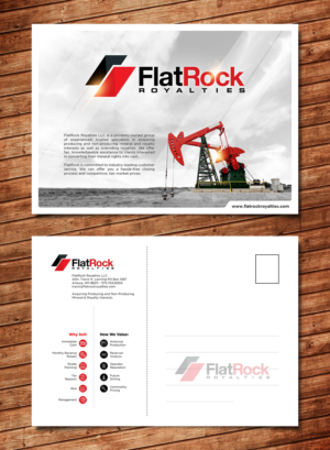 Postkarten-Design von Gohsantosa für FlatRock Royalties  | Design: #21012613