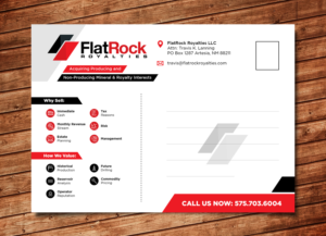 Postkarten-Design von Gohsantosa für FlatRock Royalties  | Design: #21022022