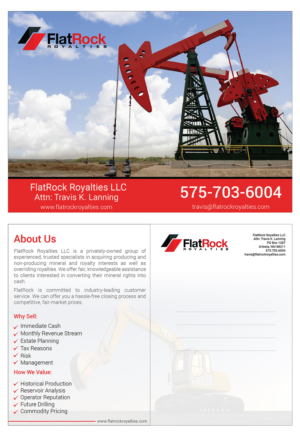 Postkarten-Design von PavanPrajapati für FlatRock Royalties  | Design: #21008710