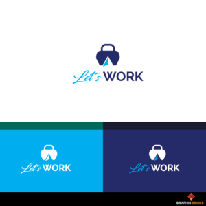 Let's Work | Logo Design by Graphic Bricks