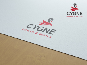 Logo Design by FerTouch Arts for Cygne Interim & Search | Design: #20963345