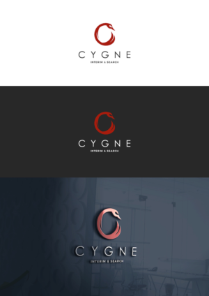 Logo Design by christianpoetoe for Cygne Interim & Search | Design: #20966129
