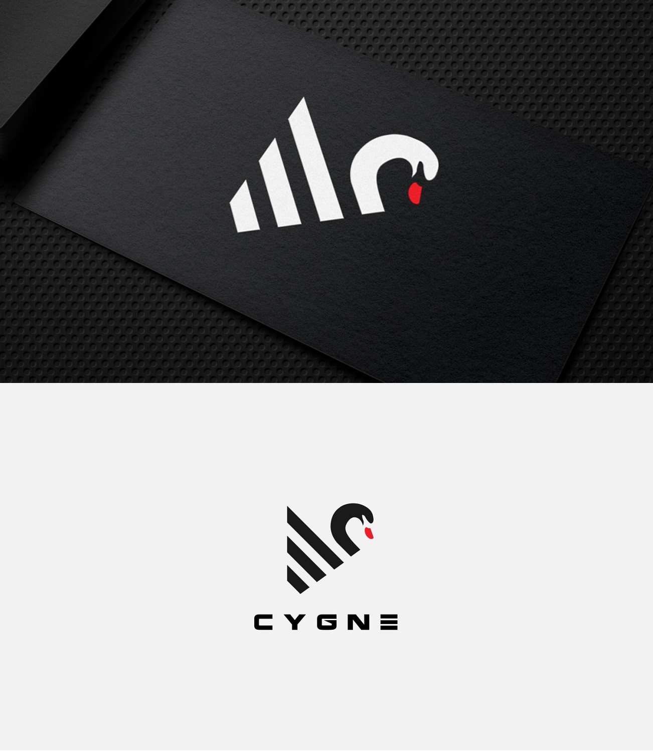 Logo Design by Creative_Projectss for Cygne Interim & Search | Design #20914188