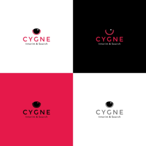Logo Design by Basksh Designs for Cygne Interim & Search | Design: #20914144