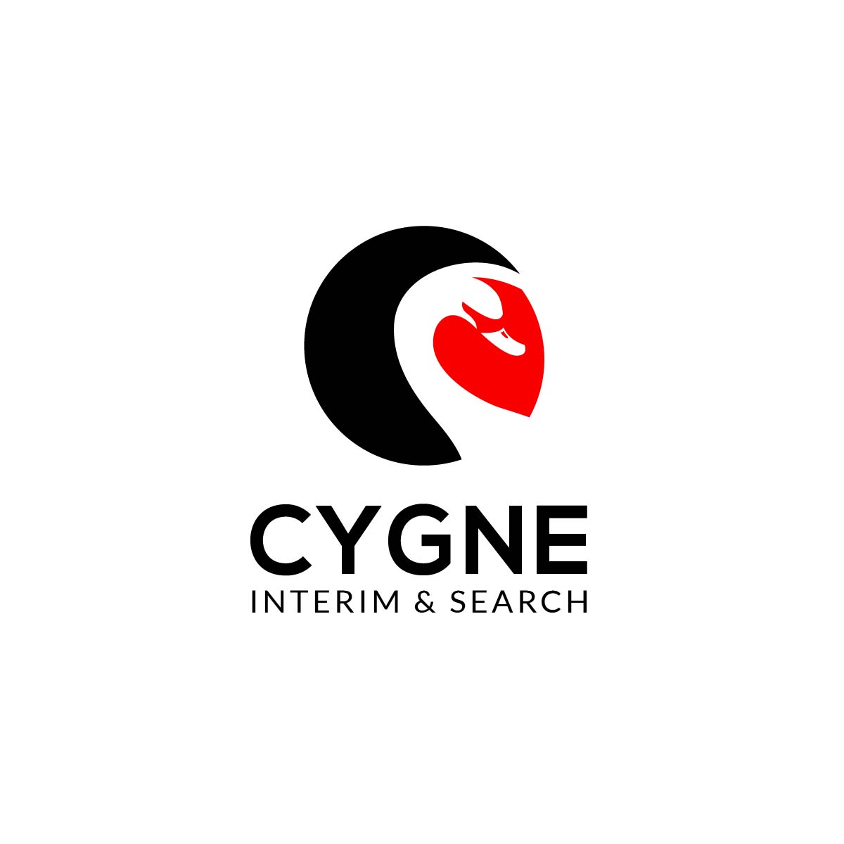 Logo Design by **INCREDIBLEDESIGNERS** for Cygne Interim & Search | Design #20960309