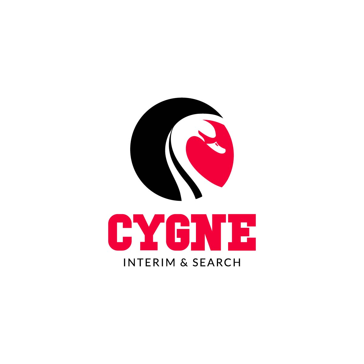 Logo-Design von **INCREDIBLEDESIGNERS** für Cygne Interim & Search | Design #20960310
