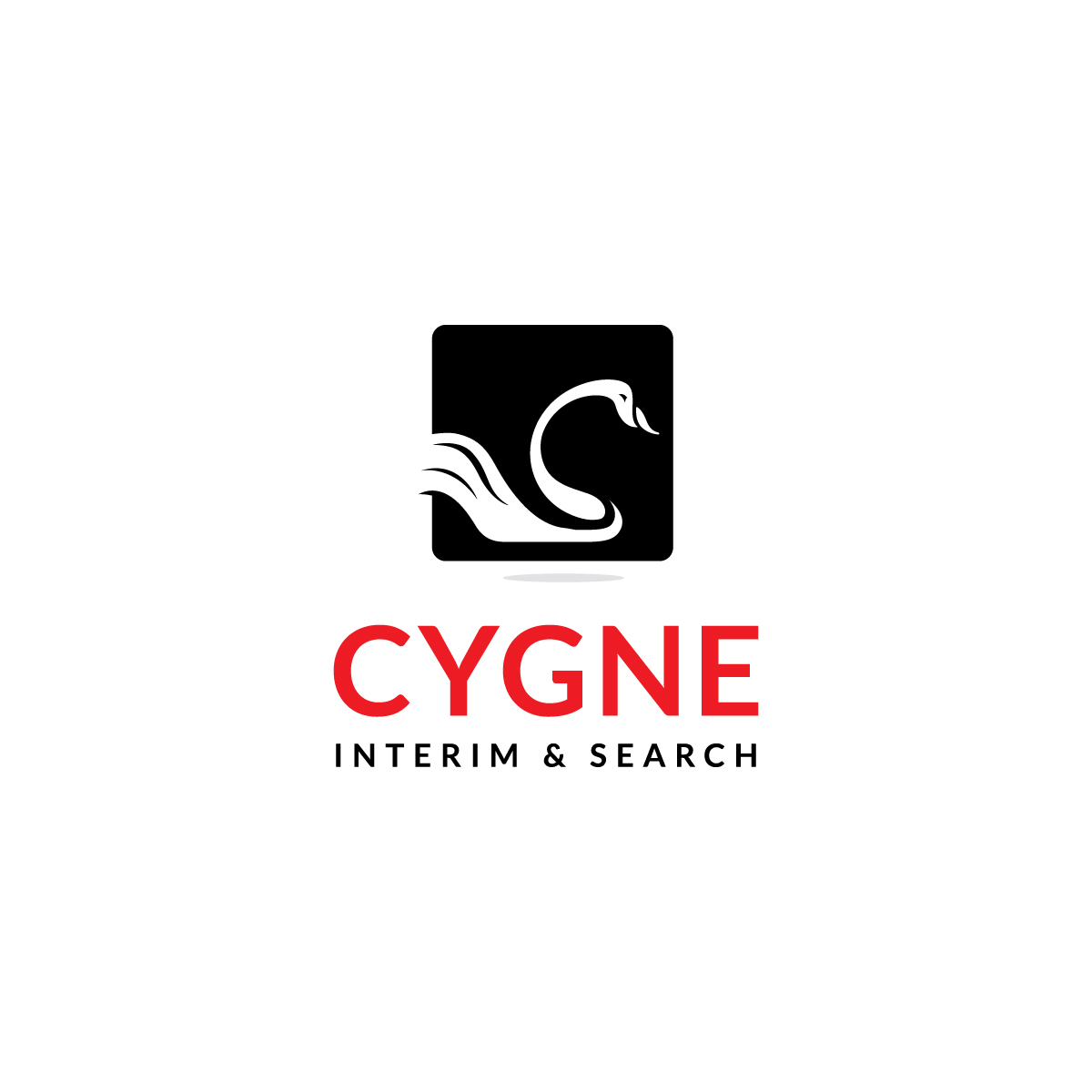 Logo Design by **INCREDIBLEDESIGNERS** for Cygne Interim & Search | Design #20960311