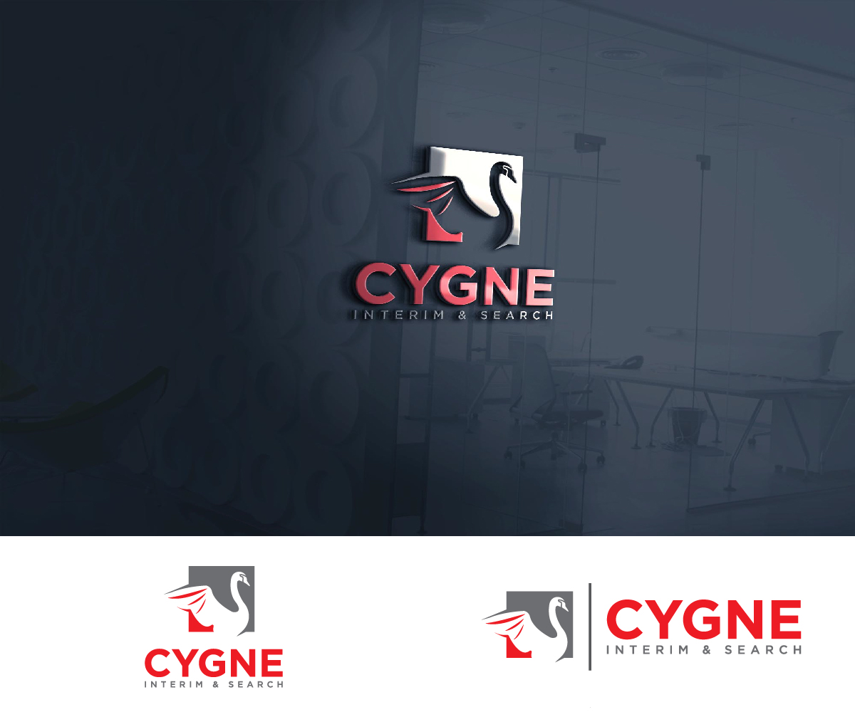 Logo Design by fauzan harun for Cygne Interim & Search | Design #20933366
