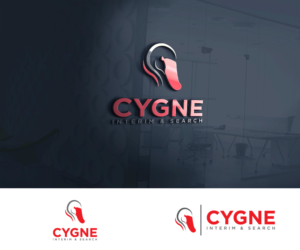 Logo Design by fauzan harun for Cygne Interim & Search | Design: #20933367