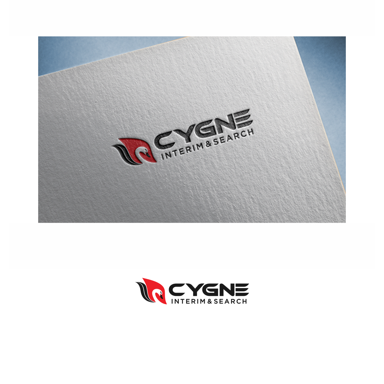 Logo-Design von aamsuryaman für Cygne Interim & Search | Design #20925906