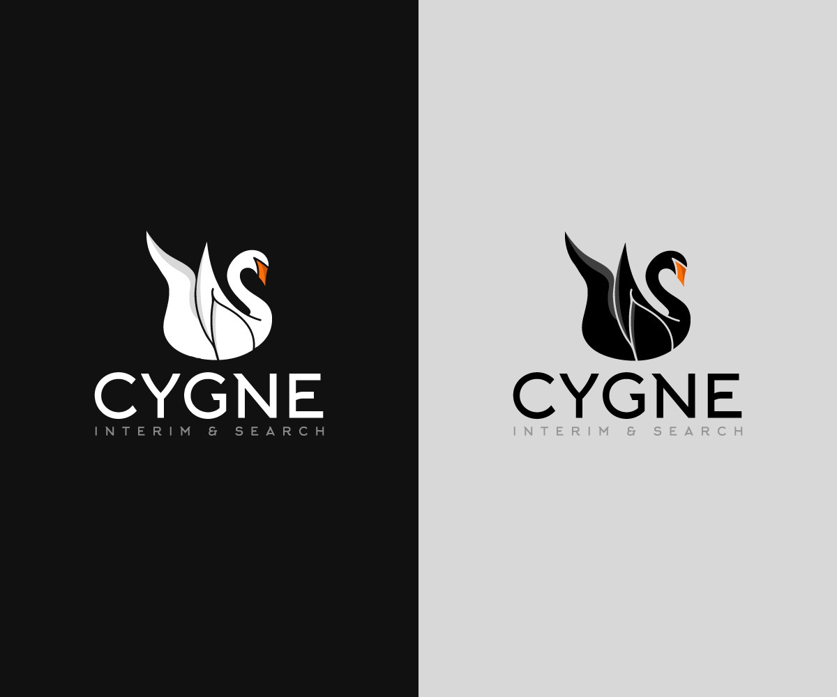 Logo Design by Minminannyong for Cygne Interim & Search | Design #20924333