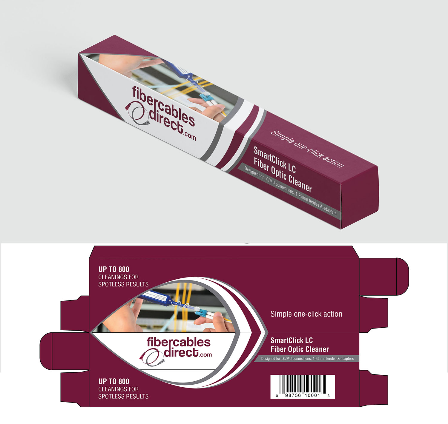 Packaging Design by mmmarif1982 for FiberCablesDirect.com | Design #20940548