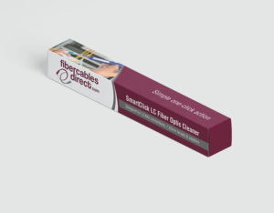 Fiber Cables Direct SmartClick LC Fiber Optic Cleaner | Verpackungs-Design von mmmarif1982