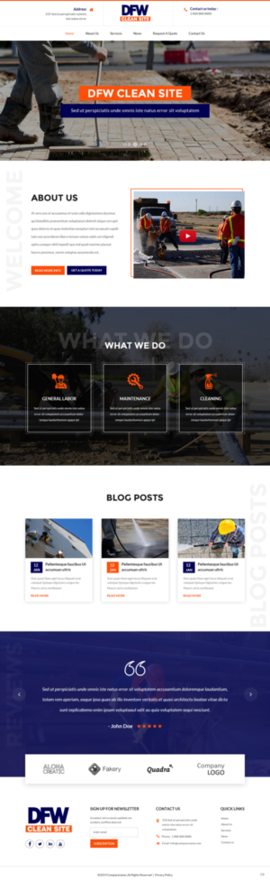 Web Design by pb for this project | Design: #20926708