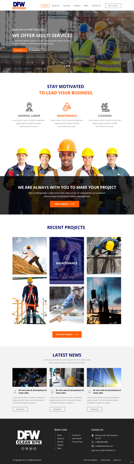 Web Design by pb for this project | Design #20926714